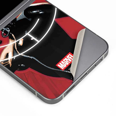 Marvel Black Widow Widowmaker Galaxy Z Flip6 Skin